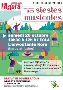 Saint-Vallier : L’Agora propose « Les siestes Musicales »