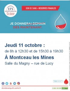 Amicale du don du sang (Montceau)