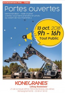 Portes ouvertes dans l’entreprise Konecranes à Saint-Vallier