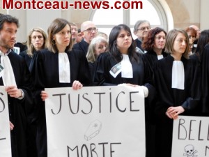 Grève du barreau de Chalon