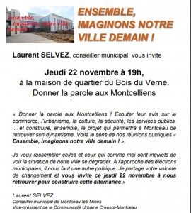 Ensemble, imaginons notre ville demain ! (Montceau)