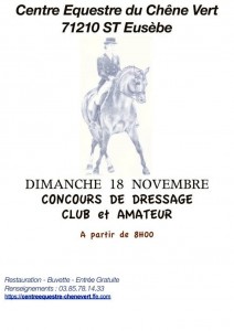 Centre équestre du Chêne Vert à Saint-Eusèbe (Sortir)