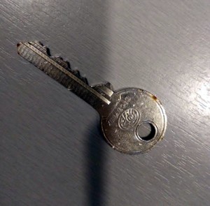 Clé trouvée à Saint-Vallier