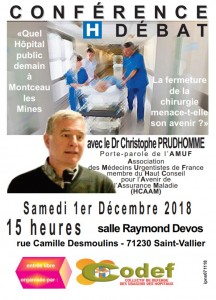 Quel hôpital public demain à Montceau ? La fermeture de la chirurgie menace-t-elle son avenir ?