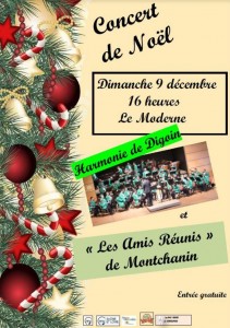 Concert de Noël à Montchanin