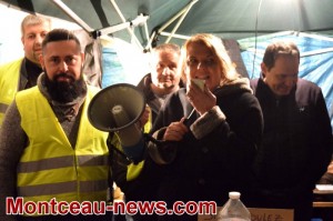 Montceau-les-Mines : Gilets Jaunes