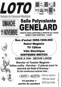 Amicale du Personnel Municipal de Génelard (Sortir)