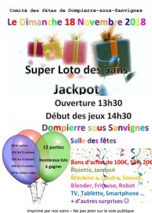 Comité des fêtes de Dompierre-sous-Sanvignes (Sortir)