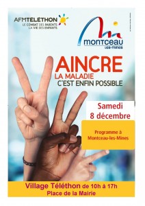 Montceau-les-Mines : Téléthon 2018
