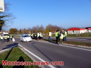 Montceau Gilets Jaunes