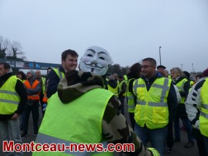 Journée nationale d’action des Gilets Jaunes à Montceau