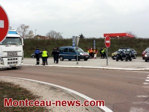 Réactualisé à 20 h- Rond-point Jeanne Rose un barrage « filtrant »..