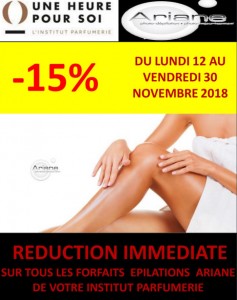 L’INSTITUT » UNE HEURE POUR SOI » MONTCEAU LES MINES SITUE DANS LA GALERIE MARCHANDE LECLERC