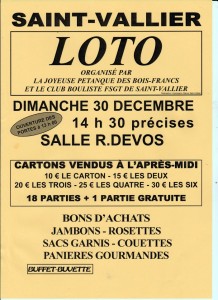 Joyeuse Pétanque des Bois Francs – club bouliste FSGT (Sortir)