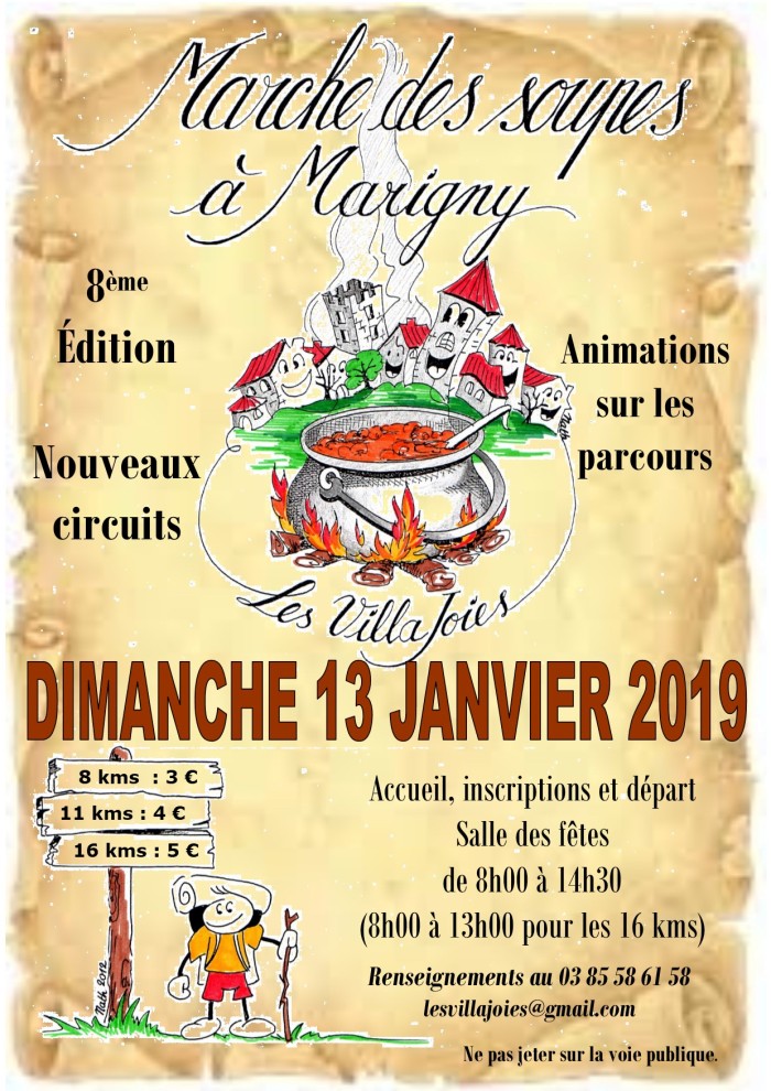 Marche soupes Marigny 301218