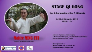 Stage de Qi Gong de « Lumière de Chine » (Montceau)