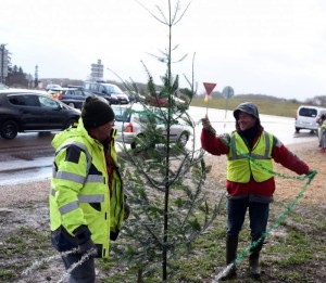 Gilets Jaunes du Pont Jeanne Rose…