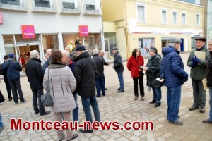 Rassemblement CGT à Montceau