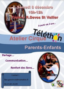Le FJEP participe au Téléthon  (Saint-Vallier)