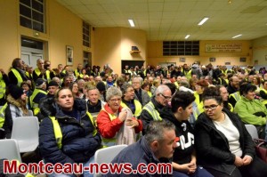 Montceau-les-Mines : Les Gilets Jaunes