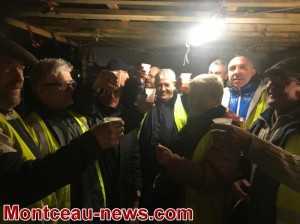 Réveillon avec les gilets jaunes du Magny