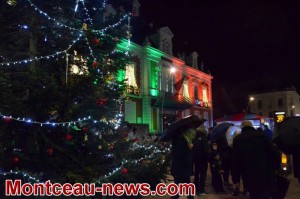 Montceau-les-Mines : place de l’hôtel de ville
