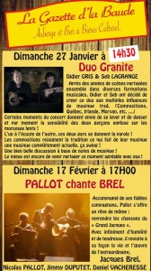Info Concert « La Billebaude » à Givry (Sortir)
