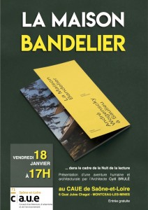 « Nuit de la lecture » 2019 avec le CAUE 71 (Sortir)