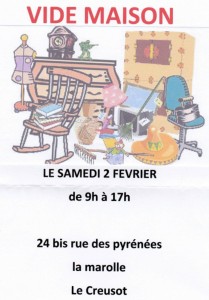 Vide-maison au Creusot