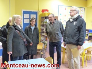 Visite des Délégués Départementaux de l’Education Nationale (Montceau)
