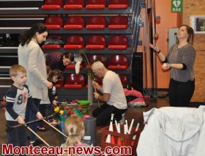 Saint-Vallier : FJEP : atelier Cirque Parents-Enfants
