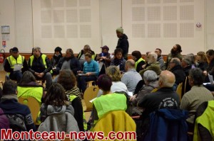 Blanzy  :  Assemblée Générale des Gilets Jaunes