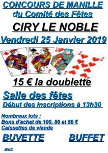 Comité des fêtes de Ciry-le-Noble