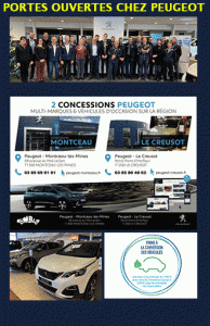 MONTCEAU/LE CREUSOT : Événement chez vos spécialistes « Peugeot Nomblot »