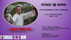 Stage de Qi Gong de « Lumière de Chine » (Montceau)