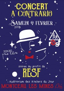 Ensemble vocal A contrario en concert le samedi 9 février 2019 (Sortir)