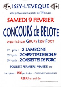 Grury Issy Foot (Issy-l&rsquo;Eveque  – Sortir)