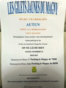 « Le Magny sera à Autun ce jeudi 7 février » (Social)