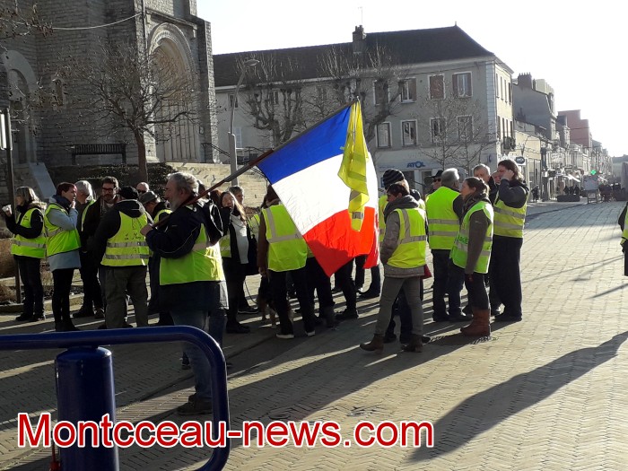 Manifestation gilets jaunes Montceau journee action 5 feverier 0502195