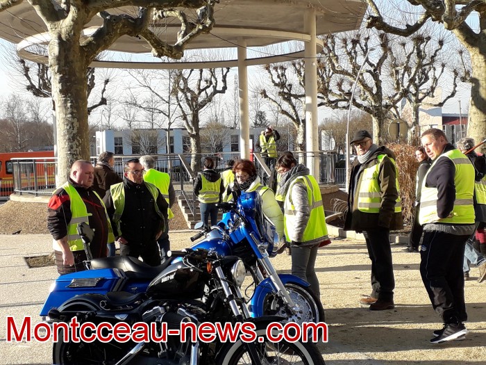 Manifestation gilets jaunes Montceau journee action 5 feverier 0502199
