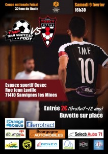 RAPPEL 32eme Finale Futsal