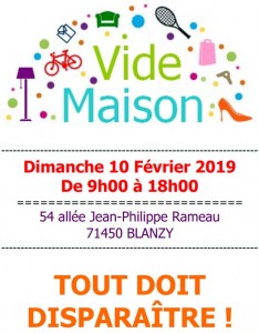 Vide-maison à Blanzy