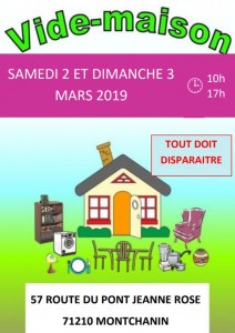 Vide maison à Montchanin