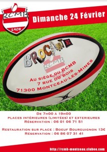 Montceau-les-Mines : Brocante du RCMB