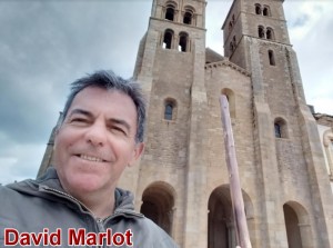 Fin du pèlerinage dans le Morvan pour David Marlot, le montcellien…