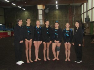 Championnat départemental par équipe de Gym ( Blanzy )