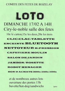 Comité des fêtes de Rozelay (Sortir)