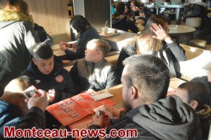 Le FC Montceau Bourgogne à Mc Donald&rsquo;s