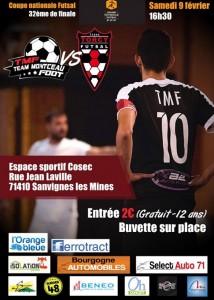 Coupe Nationale Futsal ( 32eme de Finale)