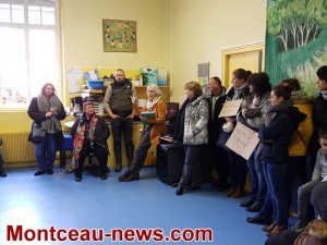 Réactualisé – L&rsquo;école maternelle de Toulon sur Arroux complètement bloquée, ce lundi matin…